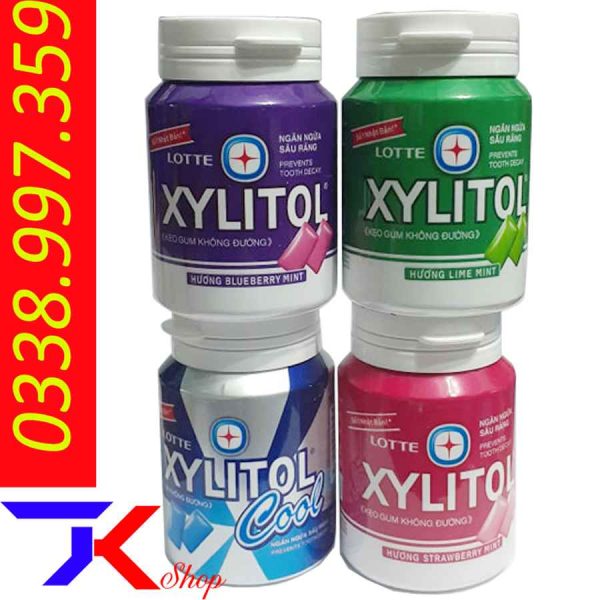 Kẹo Gum Không Đường LOTTE XYLITOL Ngăn Ngừa Sâu Rằng Đủ Hương 58g 1 tốt nhất Tháng hai 2025