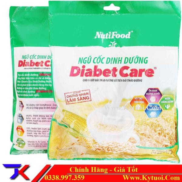 Ngũ cốc dinh dưỡng Diabet Care NutiFood dành cho người tiểu đường