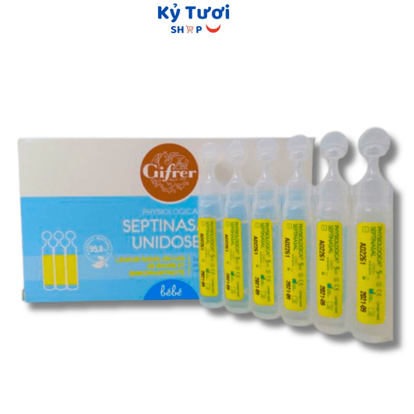 Nước muối sinh lý vàng Physiodose 20 ống 5ml 4 tốt nhất Tháng ba 2025